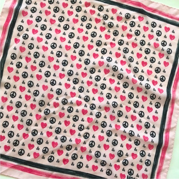 Moschino Cheap and Chic Silk Handkerchief Scarf - Picture 6 of 6